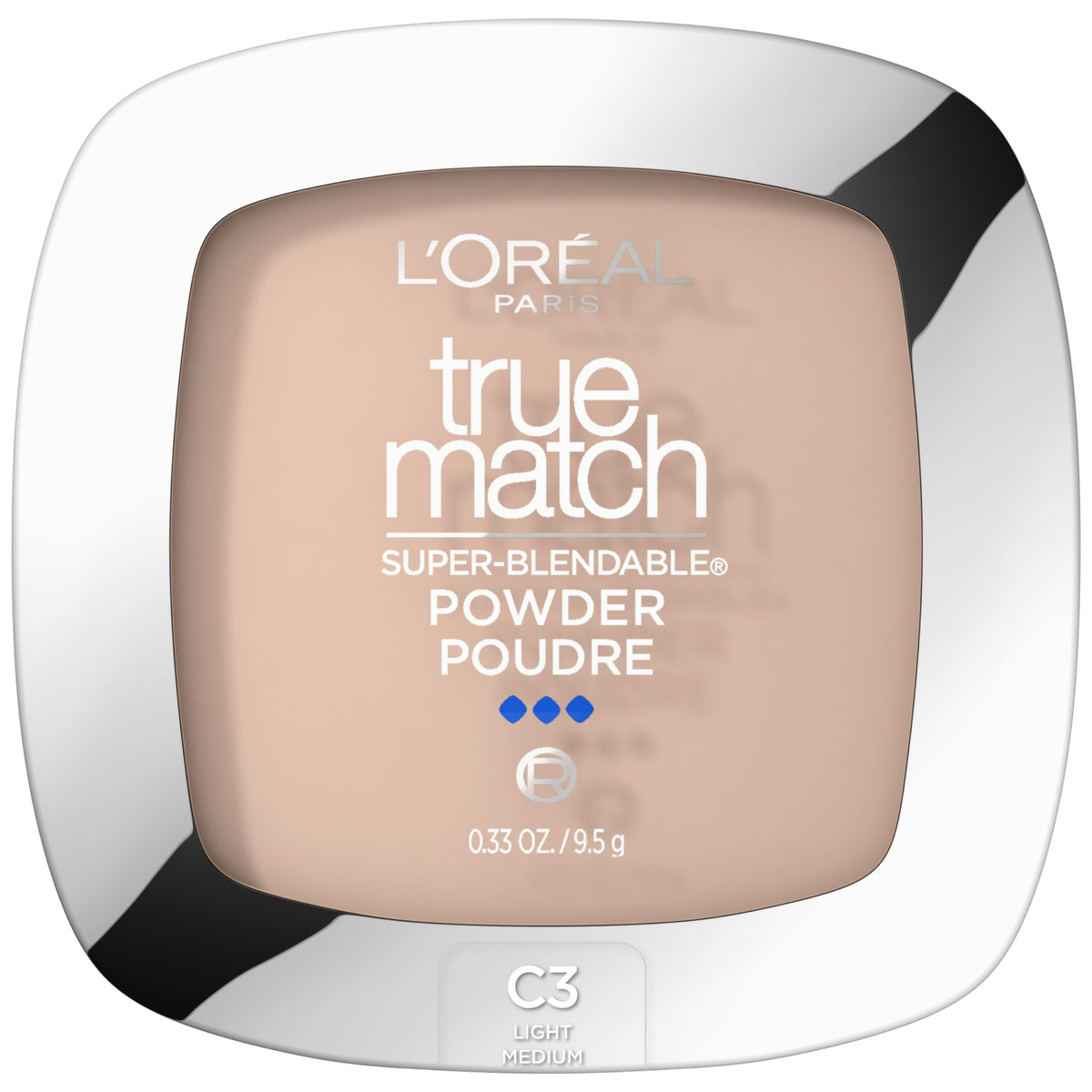 L’Oréal Paris True Match Super-Blendable Powder, Creamy Natural, 0.33 oz.