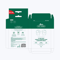 VT COSMETICS Pro CICA Centella Asiatica Tiger Clear Spot Patch | Acne Pimple Patch for Covering Zits and Blemishes, Spot Stickers for Face and Skin (66 Patches)