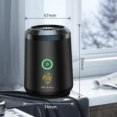 OUD Bukhoor Portable USB Rechargeable Smart Electronic Incense Burner, Electric Incense Burner, Rechargeable Arab bakhoor Muslim Incense Holder for Car and Home