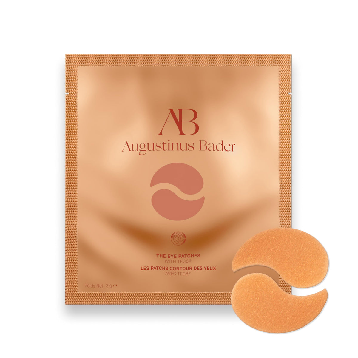 Augustinus Bader The Eye Patches, Lightweight and refreshing hydrogel eye patches - Single