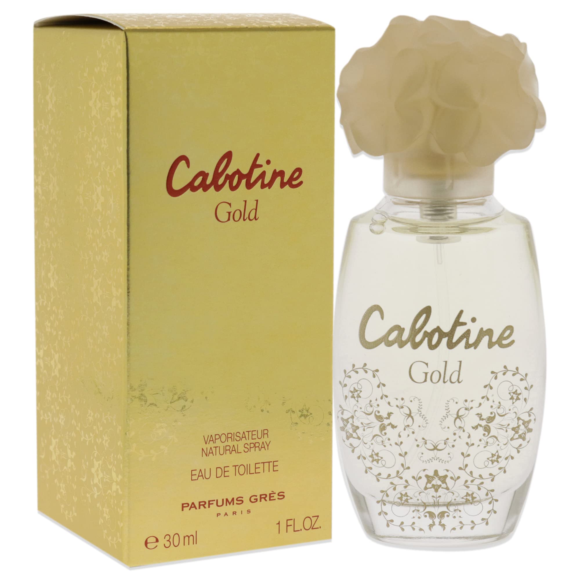 Parfums Gres Cabotine Gold EDT Spray Women 1 oz