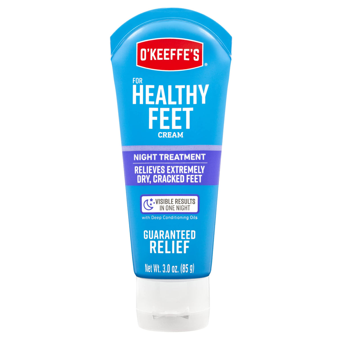 O'Keeffe's Healthy Feet Foot Creams [Regular, Night Treatment and Exfoliating]: 3.0 oz. tube, night treatment (Purple)