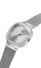 GUESS Women's Quartz Watch with Stainless Steel Strap, Silver, 15 Model: GW0354L1, Silver-Tone