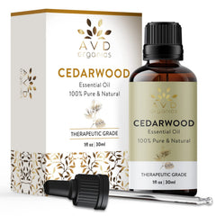 Cedarwood Essential Oil 30 ml| for Skin and Focus | Woody and Earthy Aroma for Clarity | Diffuser Fragrance Oil Soaps Candles |1 fl. Oz