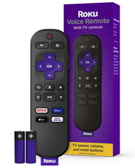 Roku Voice Remote (Official) for Roku Players, Roku Audio, and Roku TV