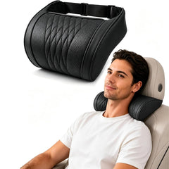 Universal Car Neck Pillow, Memory Foam Car Headrest Neck Pillow, Black