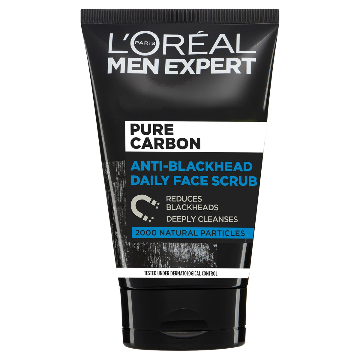 L'Oréal Paris Men Expert Pure Charcoal Anti-Blackhead Daily Face Scrub 100ml