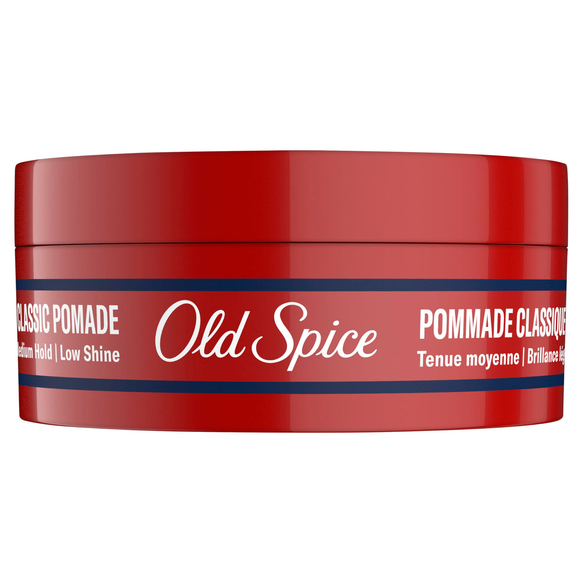 Old Spice Hair Styling Pomade for Men, Medium Hold/No Shine, 2.22 Oz, NEW Formula