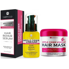BELLISSO Apple Cider Vinegar Hair Conditioner Mask and Serum Oil