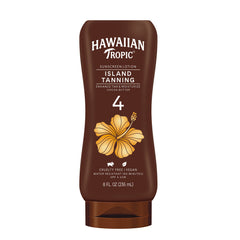 Hawaiian Tropic Dark Tanning Sunscreen Lotion SPF 4, 8 oz