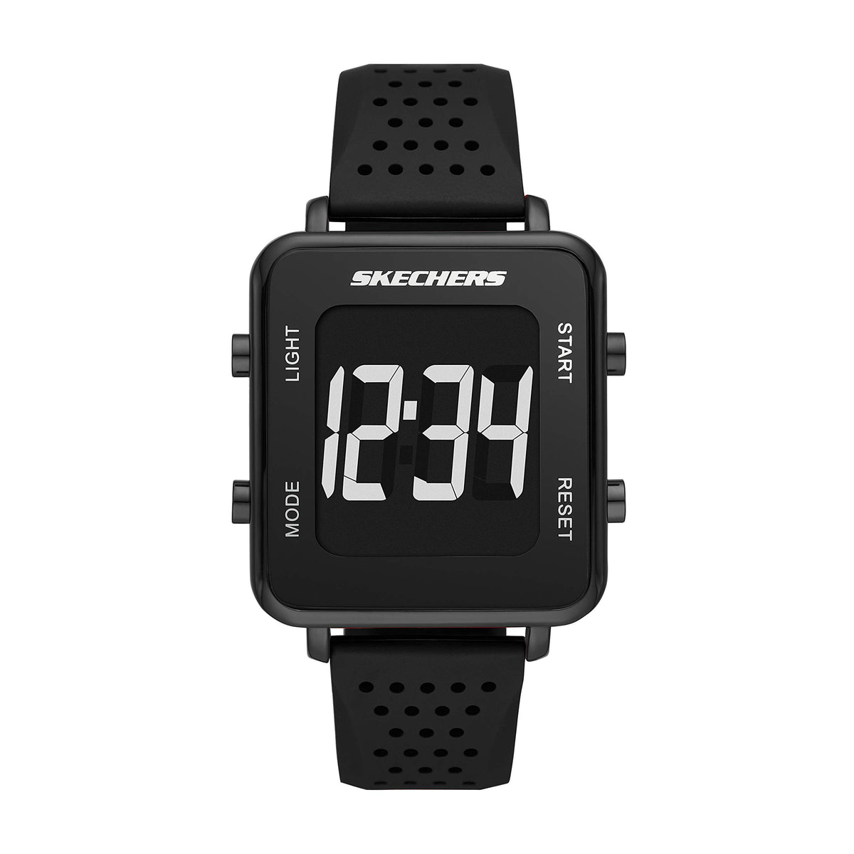 Skechers Casual Digital Watch for Men - Naylor Black