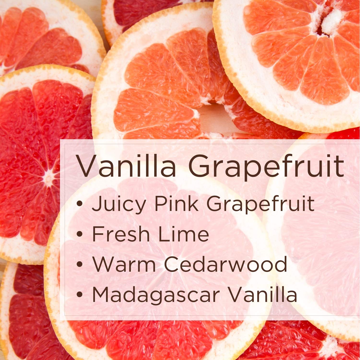 The Healthy Fragrance - Vanilla Grapefruit