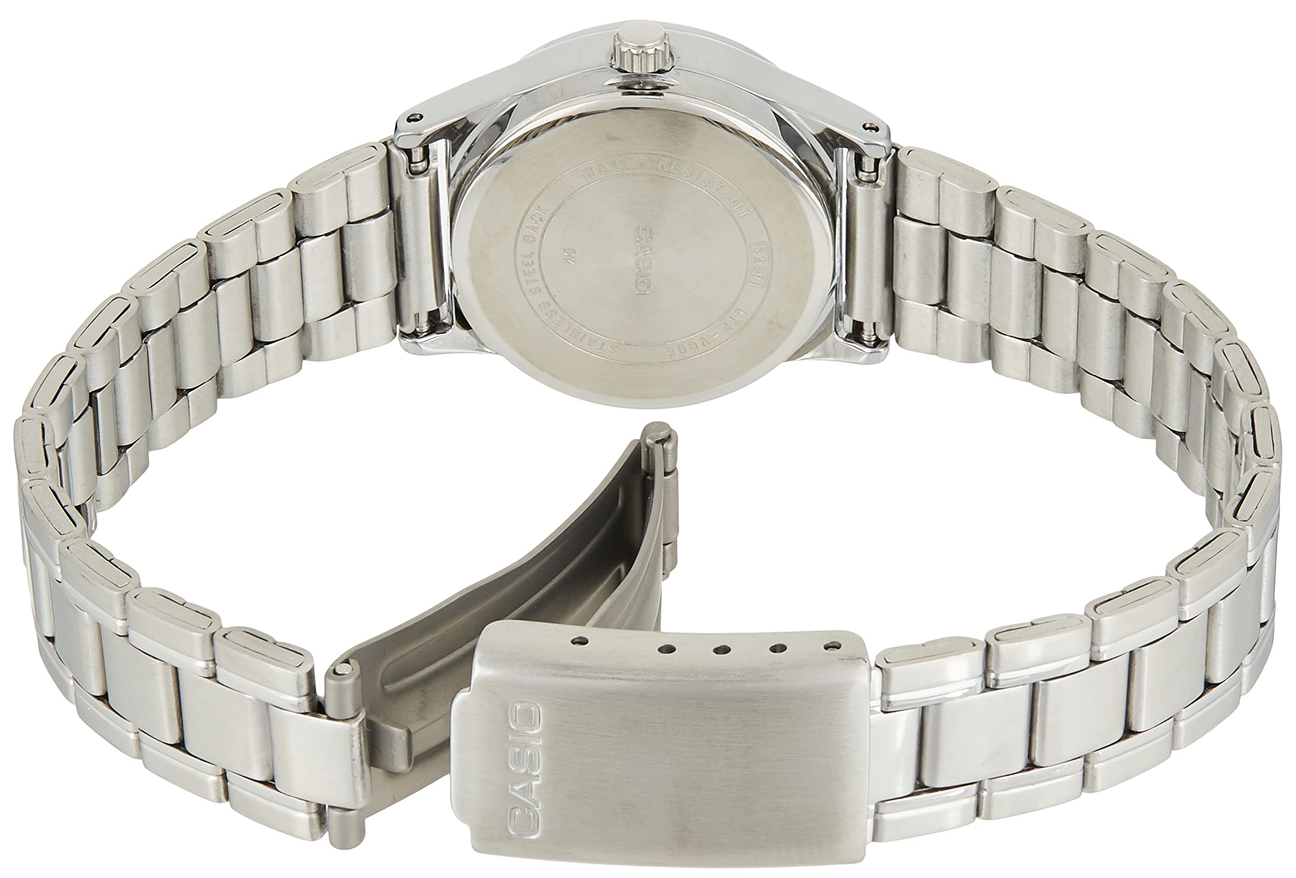 Casio Watch White/Silver