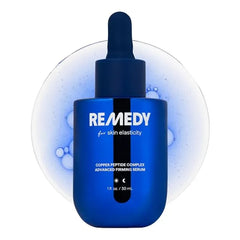 Remedy Science Copper Peptide Complex Advanced Firming Serum for Skin Elasticity Pure GHK Cu, Peptides & Hyaluronic Acid, Boost Collagen, Hydrates, Strenghten Barrier. By Dermatologist Dr Shah.1 fl oz.
