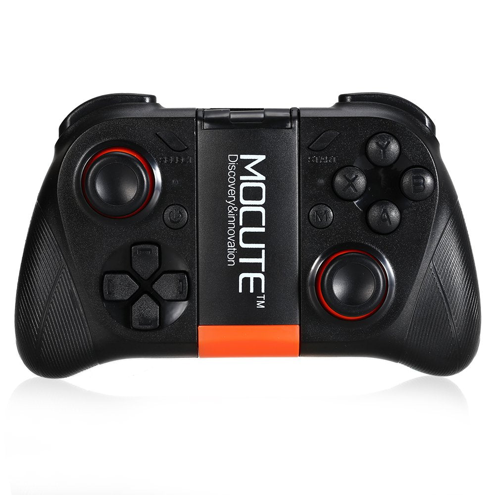 MOCUTE 050 Wireless Game Controller Gamepad Bluetooth Joysticks Gaming Controller with Mobile Phone Holder for Android Smartphone TV Box