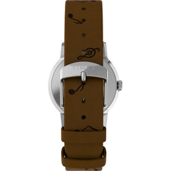 Timex Men's Marlin Automatic 40mm Watch - Brown/Stainless Steel/Blue