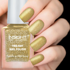 INSIGHT Cosmetics Twilight Nail Polish|Quick Drying|Mettalic Finish|Long Lasting|No Chip Formula|No Harmful Chemicals,DH-154=04, 12 ML