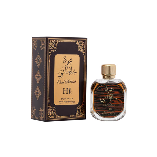 Hi Perfume Oud Sultani EDT Unisex Perfume - 100ml