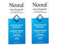 Nizoral Anti-Dandruff Shampoo with 1% Ketoconazole, Fresh Scent, 7 fl oz (2 Pack)