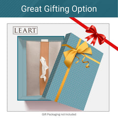 LEART Car Tissue Holder Leather – Tissue Box Holder for Car | Car Accessories Interior | Tissue Box for Car | Car Tissue Box | Hanging Tissue Box Holder (Camel Visor)