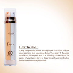 Colors Queen REVITALIFT 2 IN 1 Double Action High Definition Foundation + primer_(Ivory)