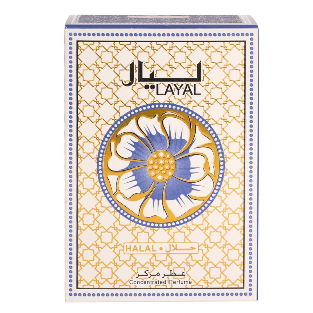 "Oud Khaleeji ATTAR LAYAL 12ml Perfume Oil- An Enchanting Symphony of Fragrance, Elegance, and Timeless Beauty"