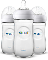 PHILIPS Avent 3-Pack Natural Wide Neck Bottles - clear, one size