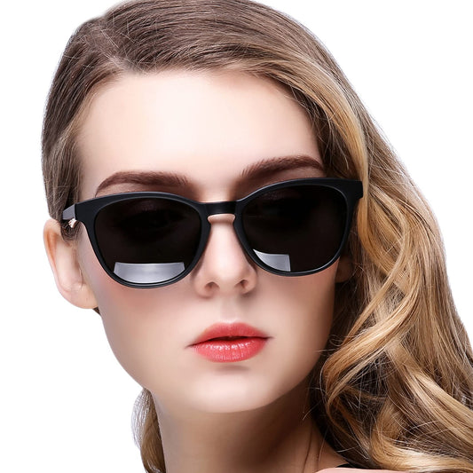 KANASTAL Polarized Sunglasses for Women Men, Classic Driving Ladies Sun Glasses, Fashion Butterfly Shades for Womens Outdoor 100% UV400 Protection