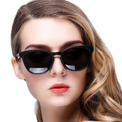 KANASTAL Polarized Sunglasses for Women Men, Classic Driving Ladies Sun Glasses, Fashion Butterfly Shades for Womens Outdoor 100% UV400 Protection