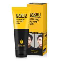 DASHU Down Perm Cream for Men Korean Hair Straightening Kit for Frizz Control & Long-Lasting Hold
