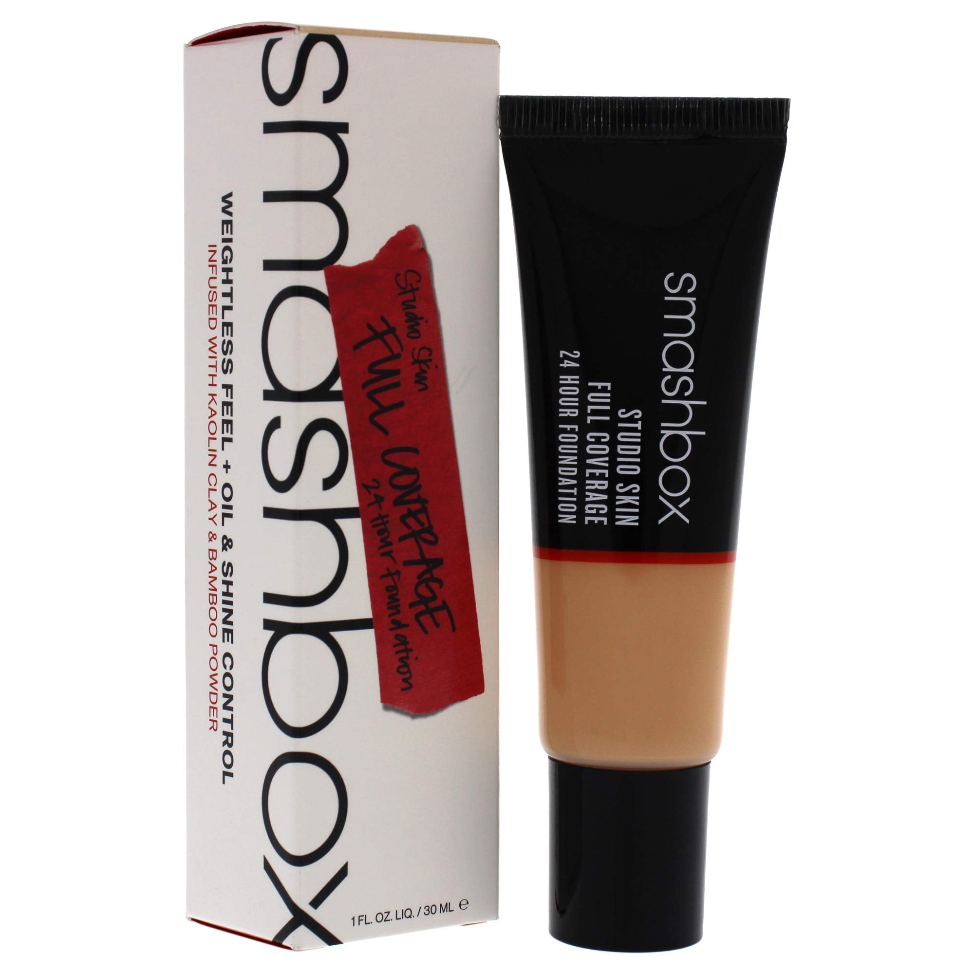 Smashbox Studio Skin Full Coverage 24 Hour Foundation - 2.1 Light, Warm Peachy