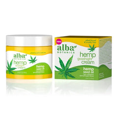 Alba Botanica Hemp Goodnight Cream, 1.7 oz