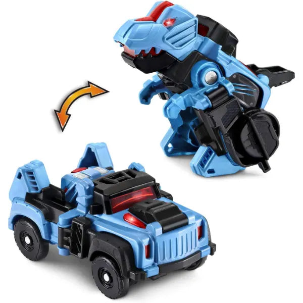 VTech Switch & Go – Spinosaurus Race Car and English Version truck