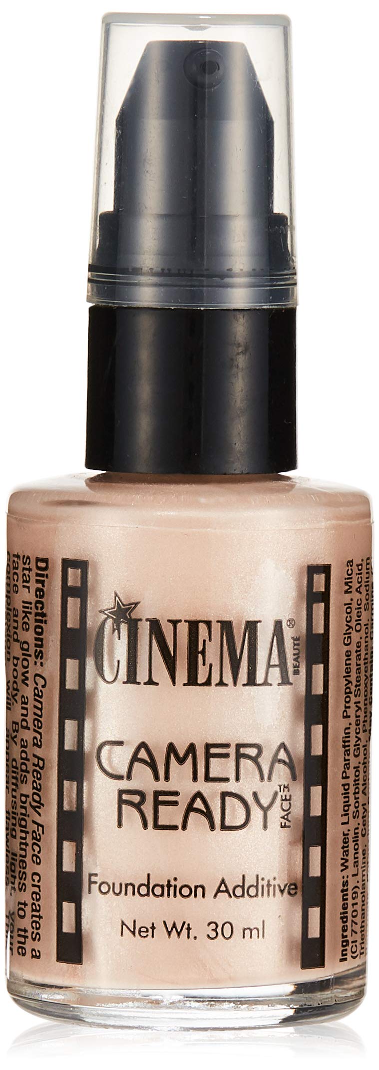 Cinema Beaute Camera Ready Foundation - 15ml, Peach