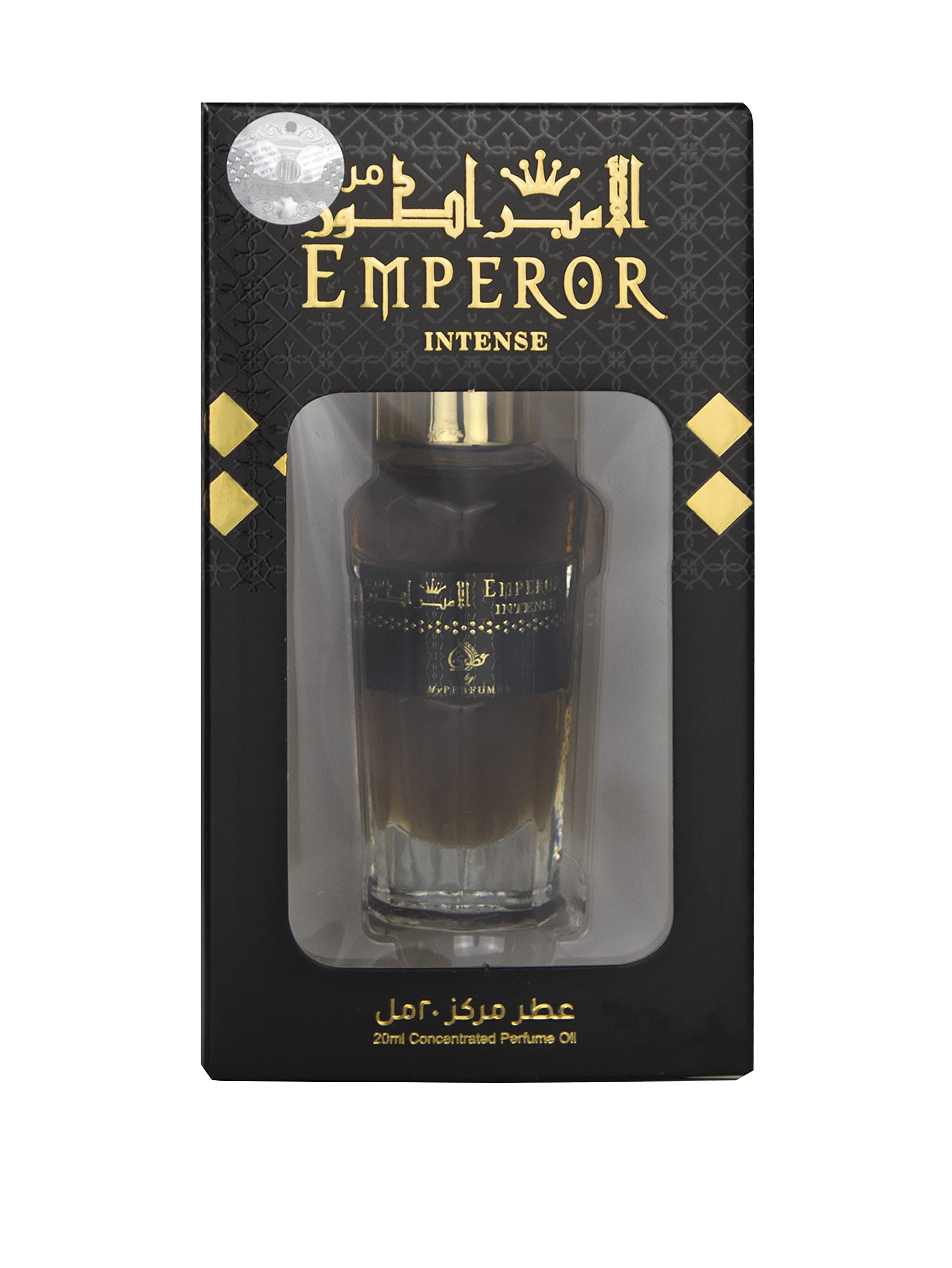 EMPEROR INTENSE from OTOORI, Non Alcoholic Concentrated Perfume Oil or Attar for Unisex, 20 ml