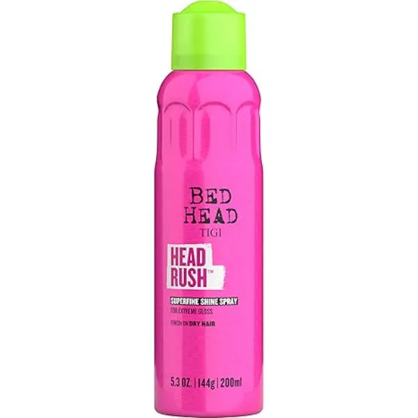 TIGI Bed Head Headrush Shine Hair Spray for Smooth Shiny Hair 5.3 oz