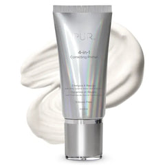 PUR Beauty 4-in-1 Correcting Primer, Energize & Rescue - Primer for Face Before Makeup, 1 Fl Oz