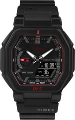 Timex UFC Men's Colossus 45mm Watch - Black/Red
