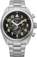 Citizen Mens Chronograph Eco-Drive Watch Titanium