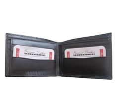 Mexfo Handmade Genuine Leather Men's Wallet: 9 Credit Card Holders, 2 Cash Compartments, 1 ID Card Pocket