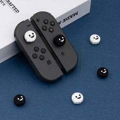 GeekShare Cute Ghost Thumb Grip Caps,Compatible with Nintendo Switch & Switch Lite Only,Soft Silicone Joystick Cover,4PCS [video game]