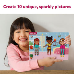 Skillmatics Foil Fun - Dress Up, No Mess Art for Kids, Craft Kits & Supplies, DIY Creative Activity, Travel Toys, Gifts for Girls & Boys Ages 4, 5, 6, 7, 8, 9, Travel Toys