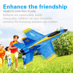 D Remote Control Airplane, 2.4Ghz 2 Channel RC Plane Ready to Fly, Easy to Fly RC Aircraft and Great Gift Toy for Beginners and Kids, Upgraded with Propeller Saver