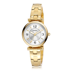 Fossil Carlie Analog Silver Dial Women's Watch-ES5203