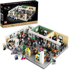 LEGO 21336 Ideas The Office US TV Show Series Dunder Mifflin Scranton Model Building Set, 15 Characters Minifigures, Iconic Gift for Adults