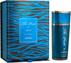 Armaf Perfume for Men, The Pride of Armaf Eau De Parfum Admiral 100ml Blue, Long Lasting Fragrance, Perfumes, For Him