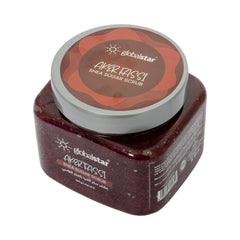 Globalstar Shea Sugar Scrub 600ml – Exfoliating & Hydrating – Watermelon, Blue Indigo, Kiwi, Fassi Aker, Vitamin C (600g, Fassi Aker)