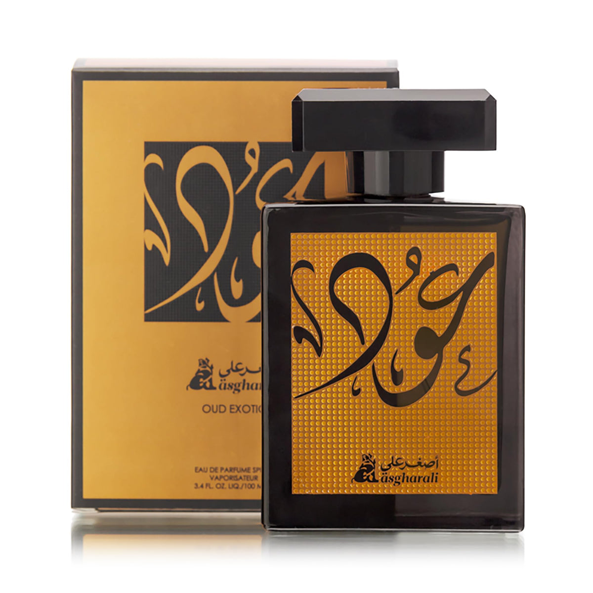 Asgharali Exotic Oud Perfume, Woody Amber Floral Fragrance, Sandalwood Musk - Eau De Parfum Spray Vaporisateur for Men & Women, 100ML
