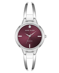 Anne Klein Women's Genuine Diamond Dial Bangle Watch