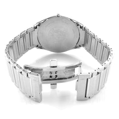CITIZEN Mens Solar Powered Watch, Analog Display and Solid Stainless Steel Strap AR3071-87E